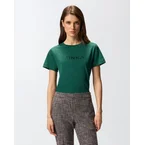 T-shirt à logo PINKO brodé