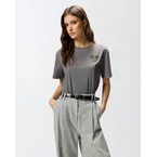 T-shirt avec application bijou Love Birds