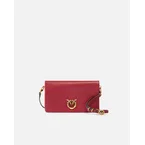 Petite pochette à bandoulière Love Bag Click Soft Horizontal Mini en cuir