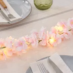 Guirlande Pré-Éclairée Fleurs de Cerisier 1,8 m
