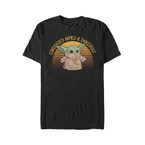 The Mandalorian - Sunset Cute Yoda - T-Shirt
