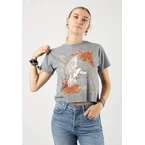 Dove Cropped Grey - T-Shirt