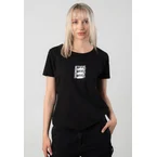Womens Small Fold Black - T-Shirt