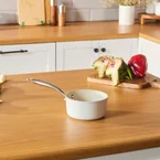Karaca Swiss Crystal Almond Cream Sauce Pan 14 Cm
 