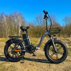 Vakole Y20 Pro 20" Fat Bike Électrique Pliable à Cadre Bas avec Batterie 48V 30Ah 1440Wh