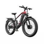 DUOTTS F26 750W*2 Vélo Gros Pneus 26" à Double Moteur Vélo Électrique Tout-Terrain 960Wh SUV Batterie 48V 20Ah