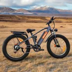 Vakole CO26 26" vélo à pneus larges 768Wh, VTT électrique à suspension intégrale