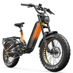 Lankeleisi RX800 Plus 20" vélo à pneus larges 960Wh, vélo électrique tout-terrain de type SUV à suspension intégrale
