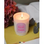 Bougie parfumée - Brûlons d'amour