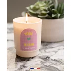 Bougie parfumée "Viens on s'aime"