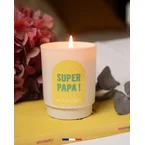 Bougie parfumée "Super Papa !"