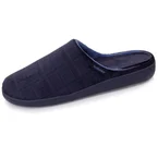 Chaussons mules Homme Prince de Galles Marine