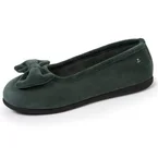 Chaussons ballerines semelle confort Femme Sauge