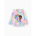 Dora Toddler Girl Rainbow Hooded Sweatshirt Multi-color