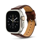 Smartwatch Leather Strap St Mawes Silver