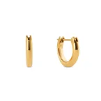 Arch Earrings Gold 9mm