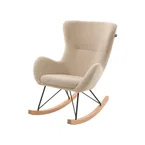 JAXX Fauteuil à bascule Rocky - Beige
