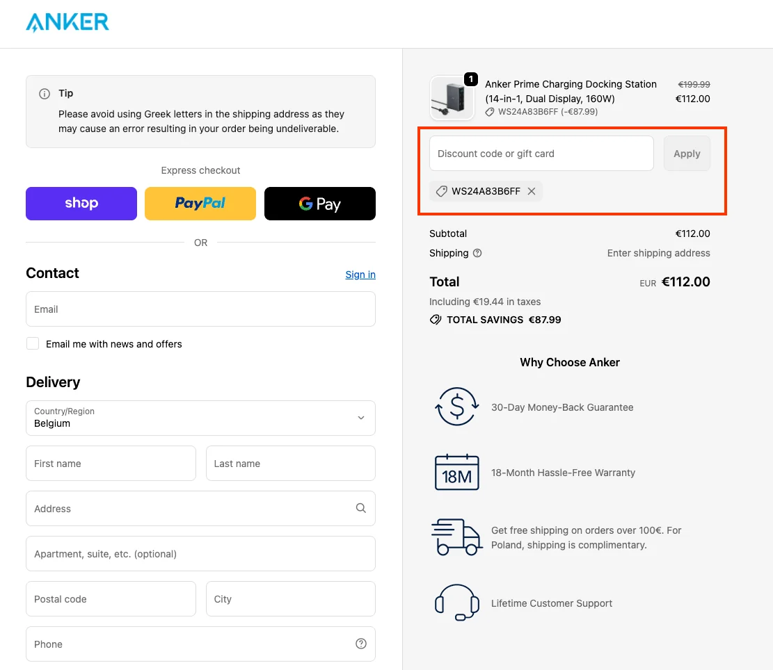 Comment utiliser - Anker