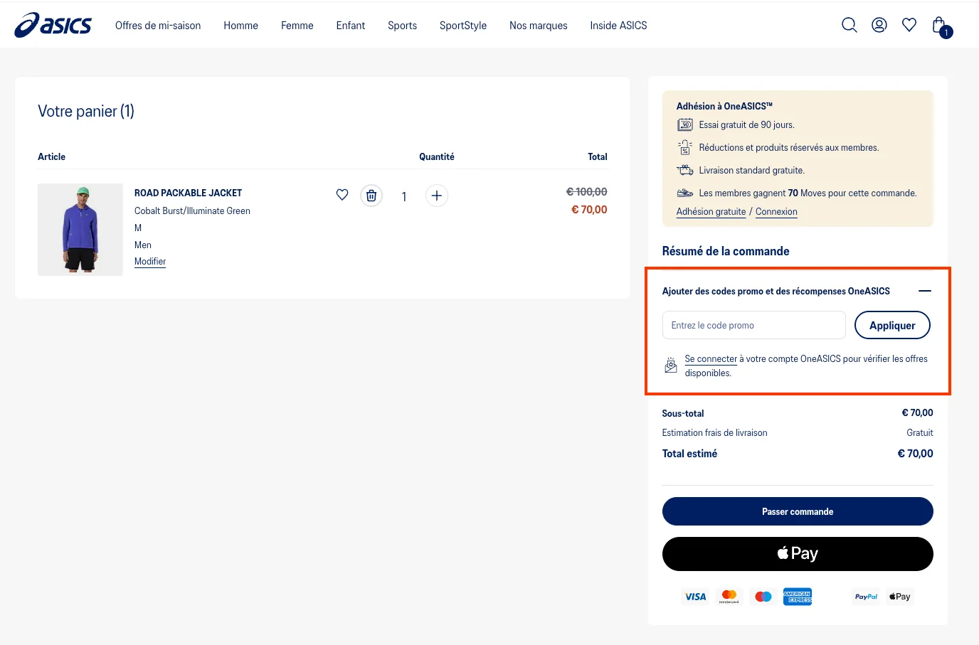 Comment utiliser - Asics