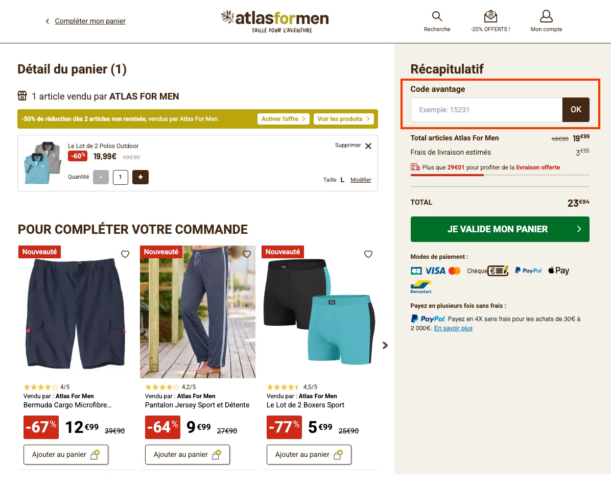 Comment utiliser - Atlas For Men