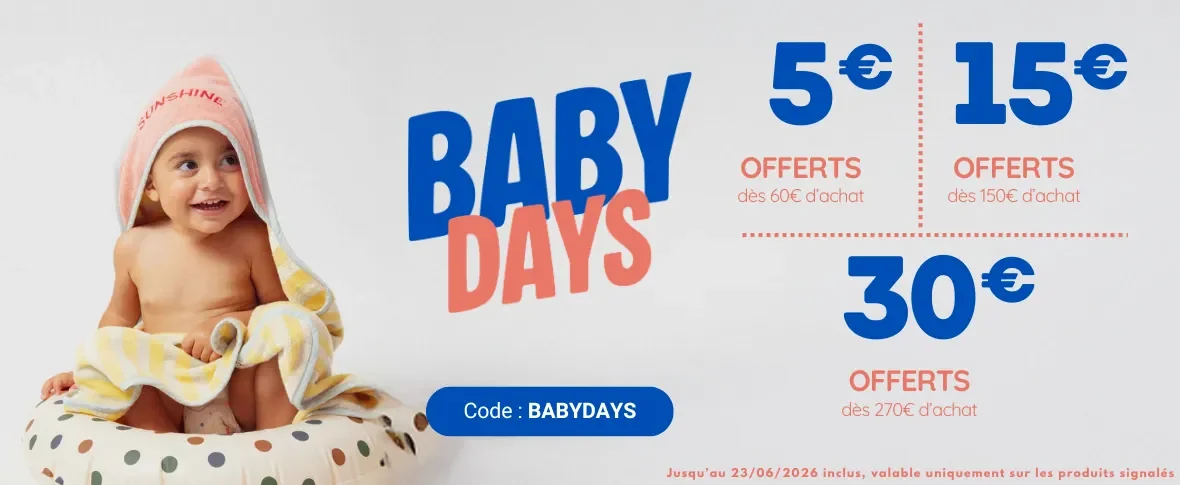 Preuve du coupon - Berceau Magique - Berceau Magique code promo: [[€30 de réduction]] dès €150 d'achat