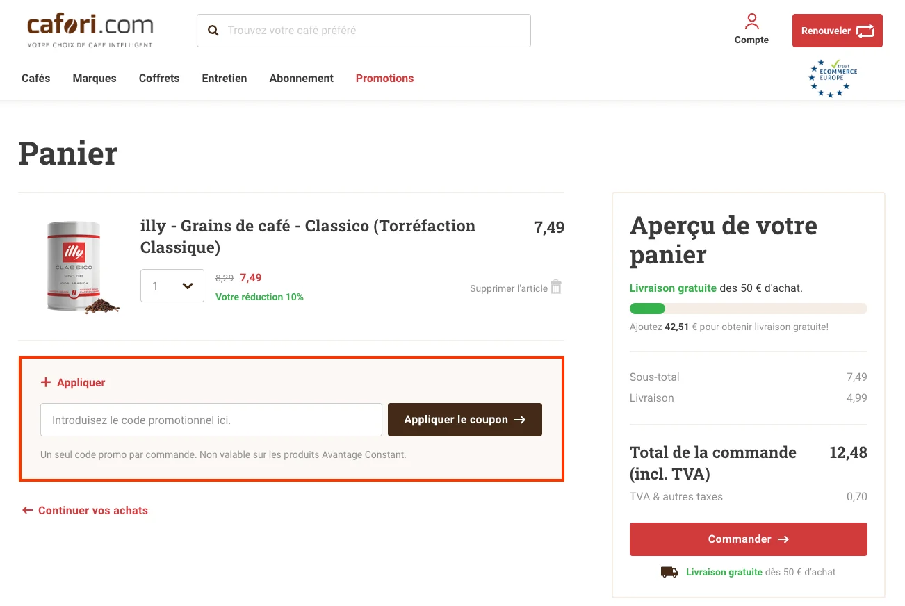 Comment utiliser - Cafori