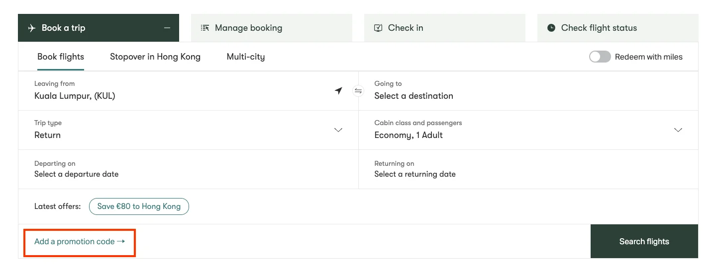 Comment utiliser - Cathay Pacific Airways