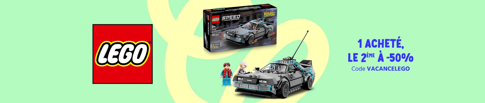 Preuve du coupon - Cdiscount - Cdiscount code promo: [[le 2ème à -50%]] sur les sets Lego