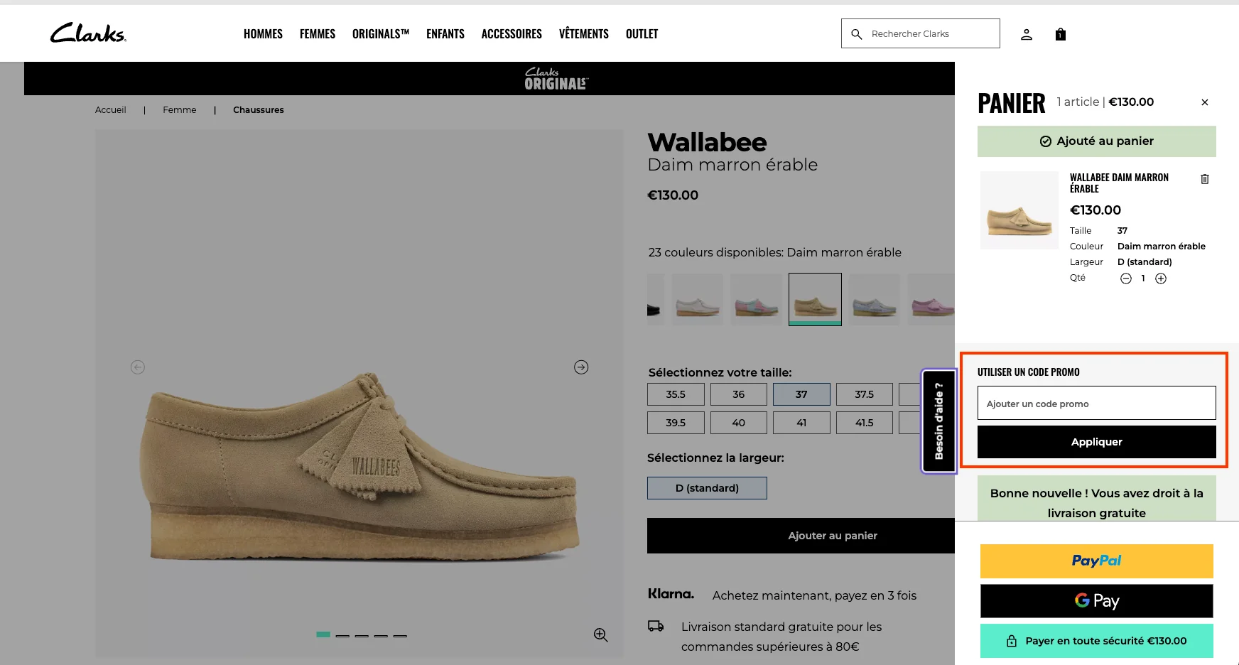 Comment utiliser - Clarks