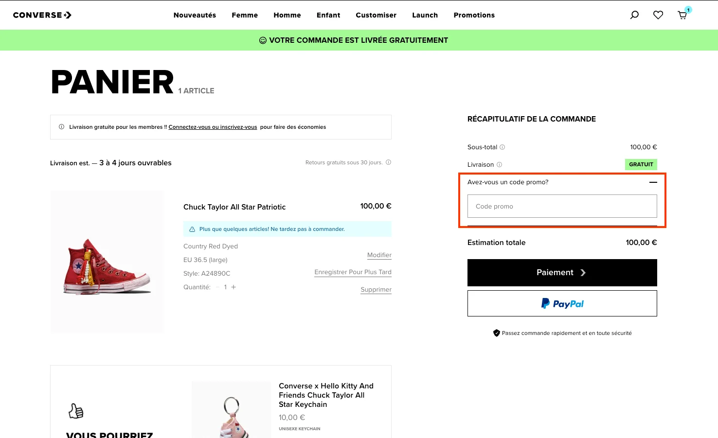 Comment utiliser - Converse