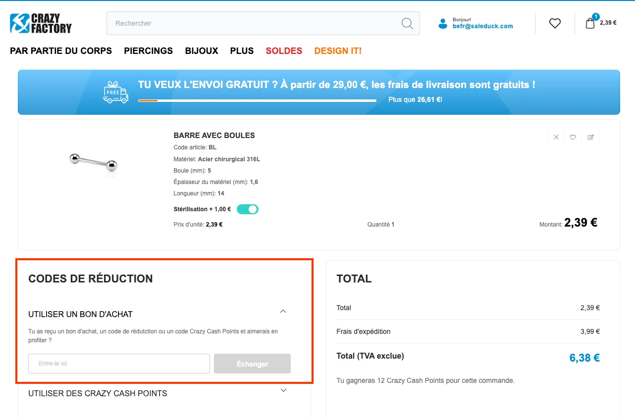 Comment utiliser - Crazy Factory