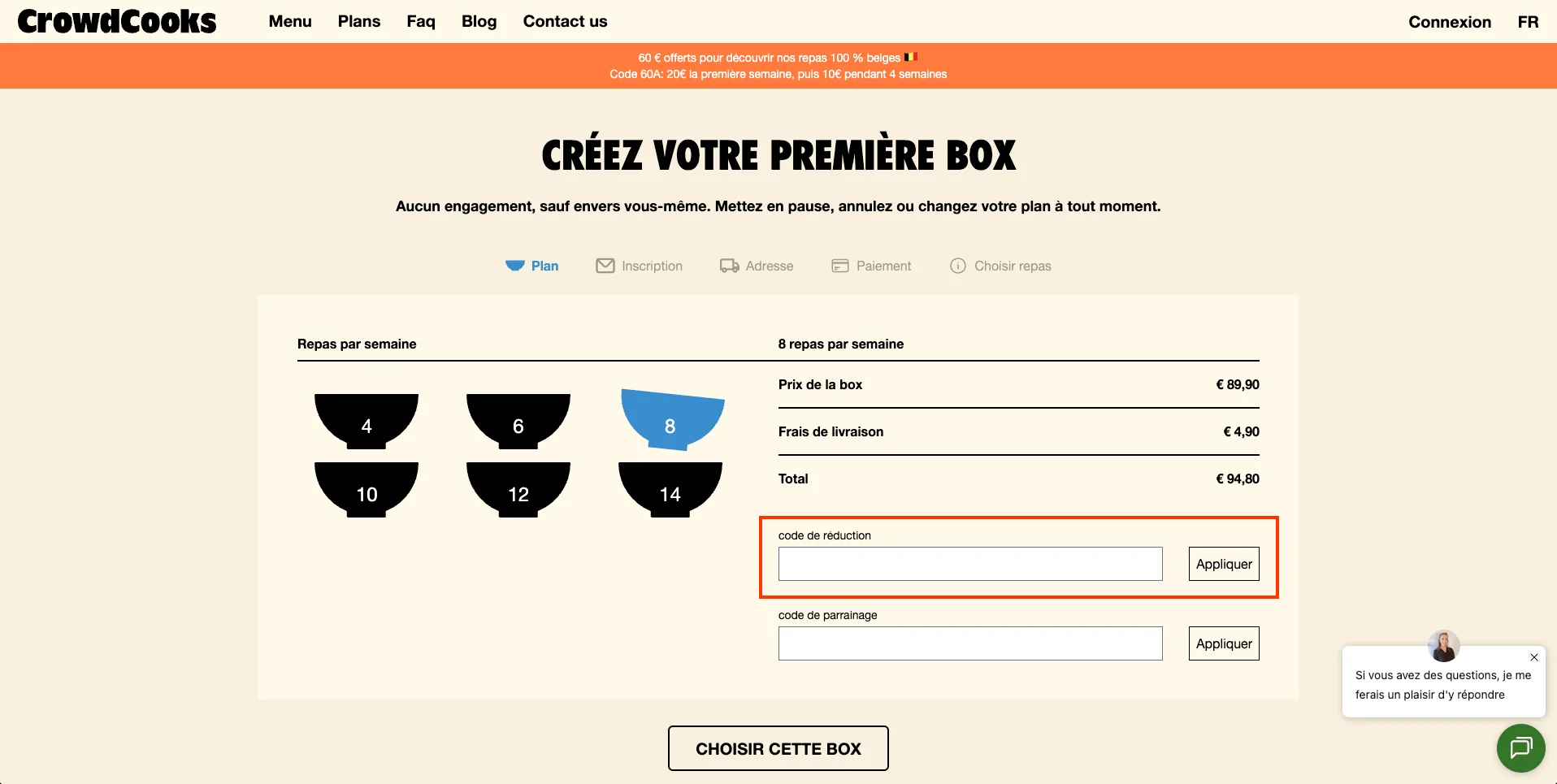 Comment utiliser - CrowdCooks