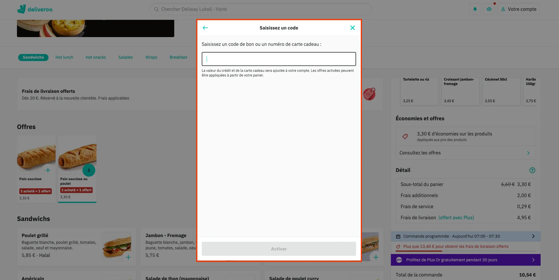 Comment utiliser - Deliveroo