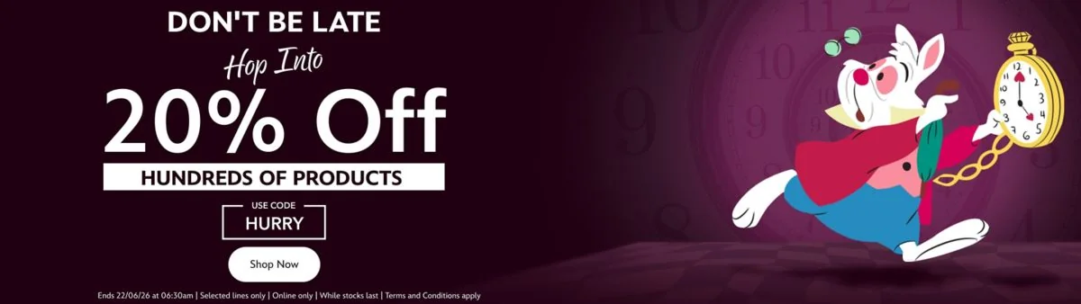 Preuve du coupon - Disney Store - Disney Store code promo: [[20% de réduction]] sur articles sélectionnés