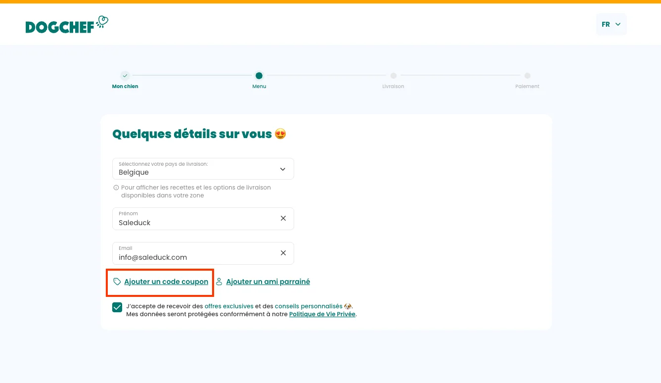 Comment utiliser - Dog Chef