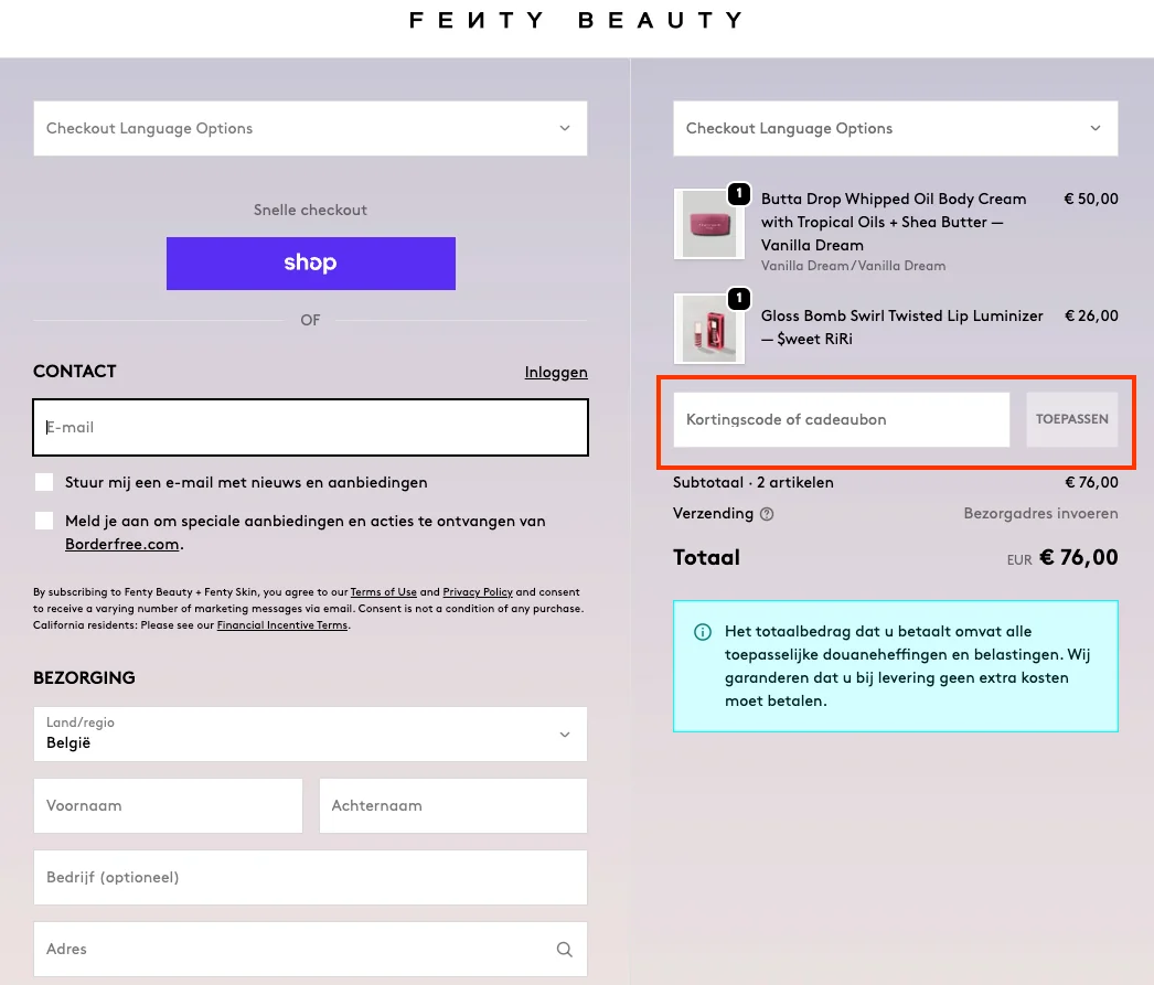 Comment utiliser - Fenty Beauty