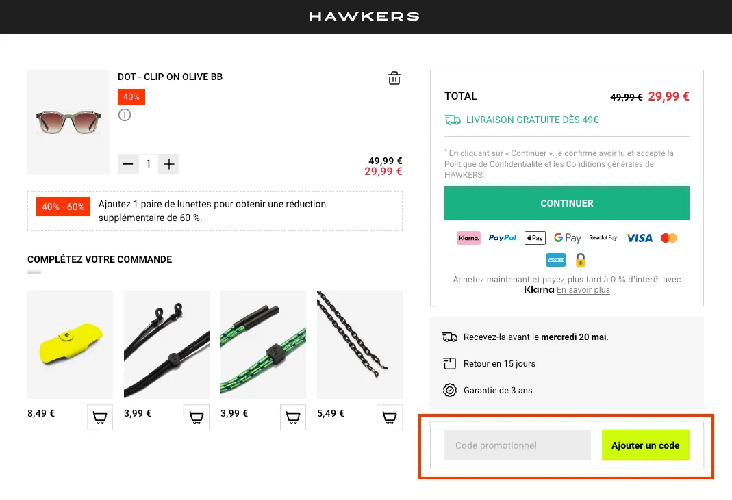 Comment utiliser - Hawkers