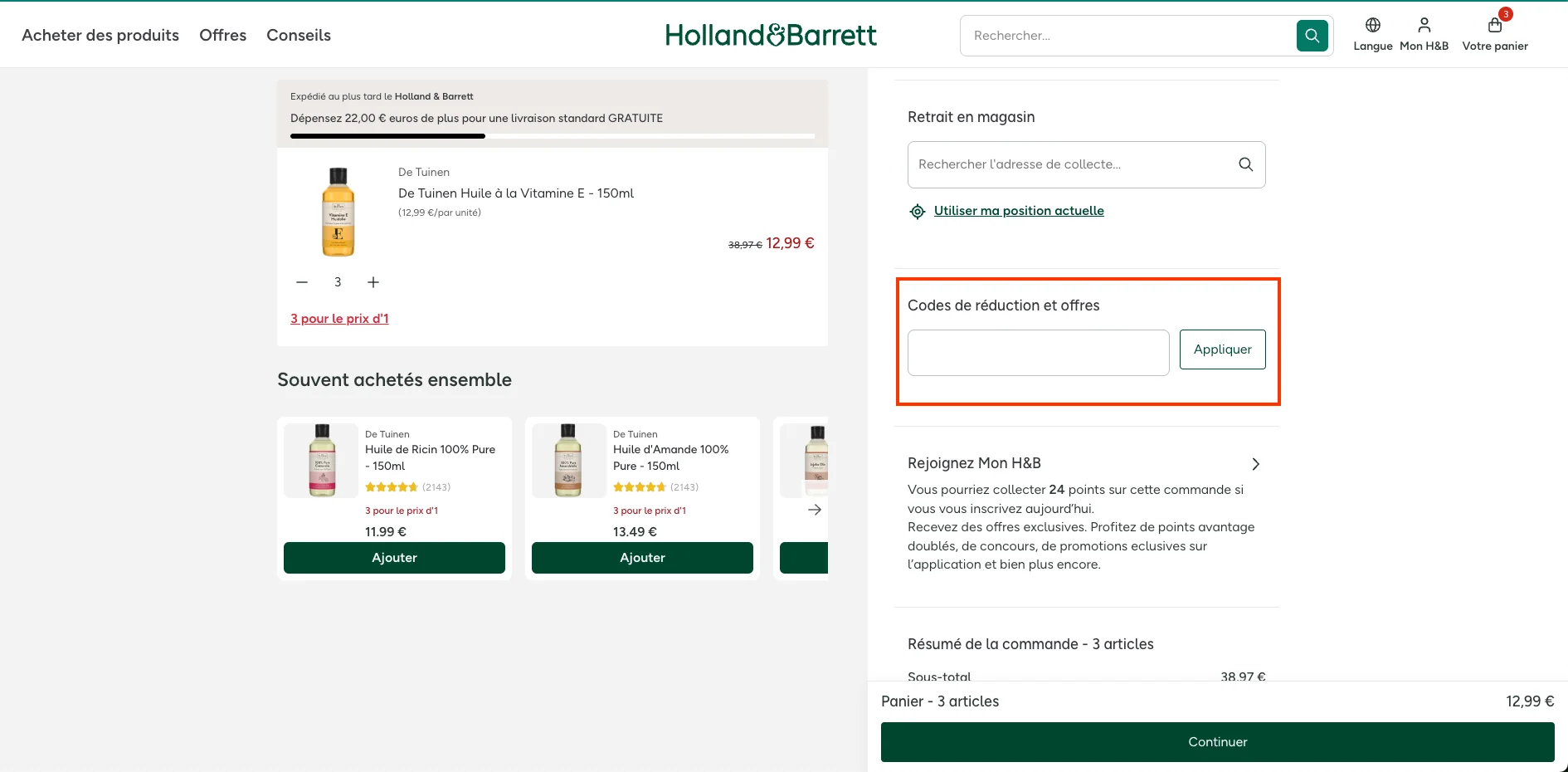 Comment utiliser - Holland And Barrett