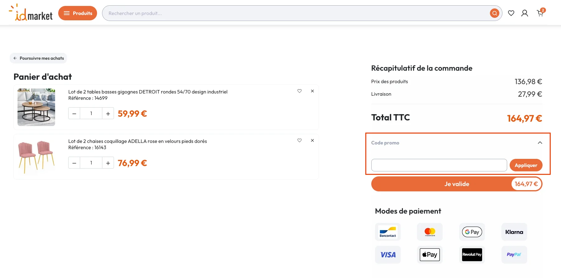 Comment utiliser - ID Market