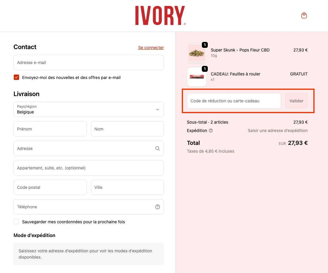 Comment utiliser - Ivory Swiss