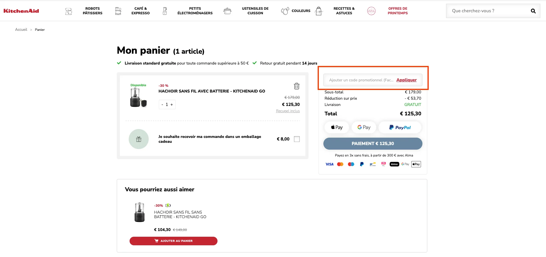 Comment utiliser - KitchenAid
