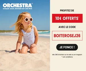 Preuve du coupon - La Boite Rose - La Boite Rose code promo: [[€10 offerts]] dès €30 d'achat