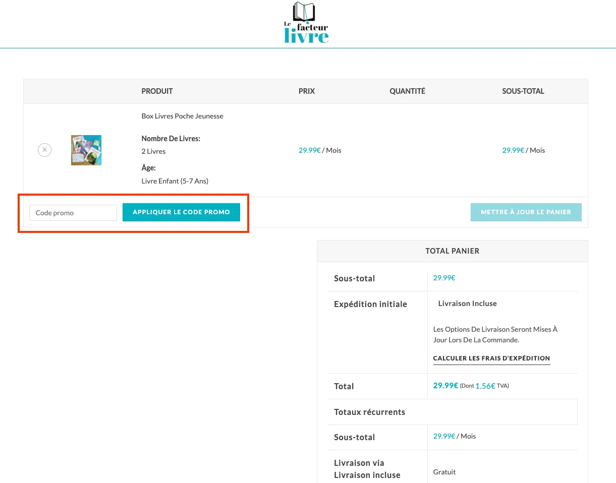 Comment utiliser - Le Facteur Livre