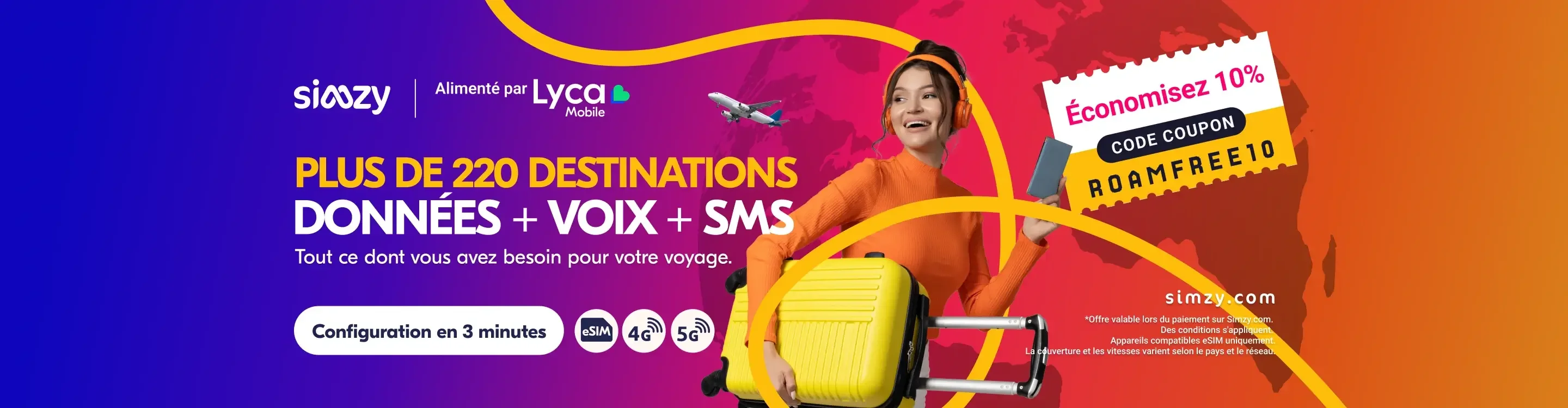 Preuve du coupon - Lycamobile - Code promo Lycamobile : [[Économisez 10%]] sur eSIM 4G/5G
