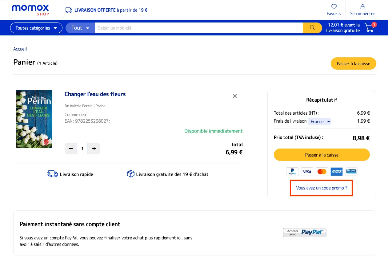 Comment utiliser - Momox