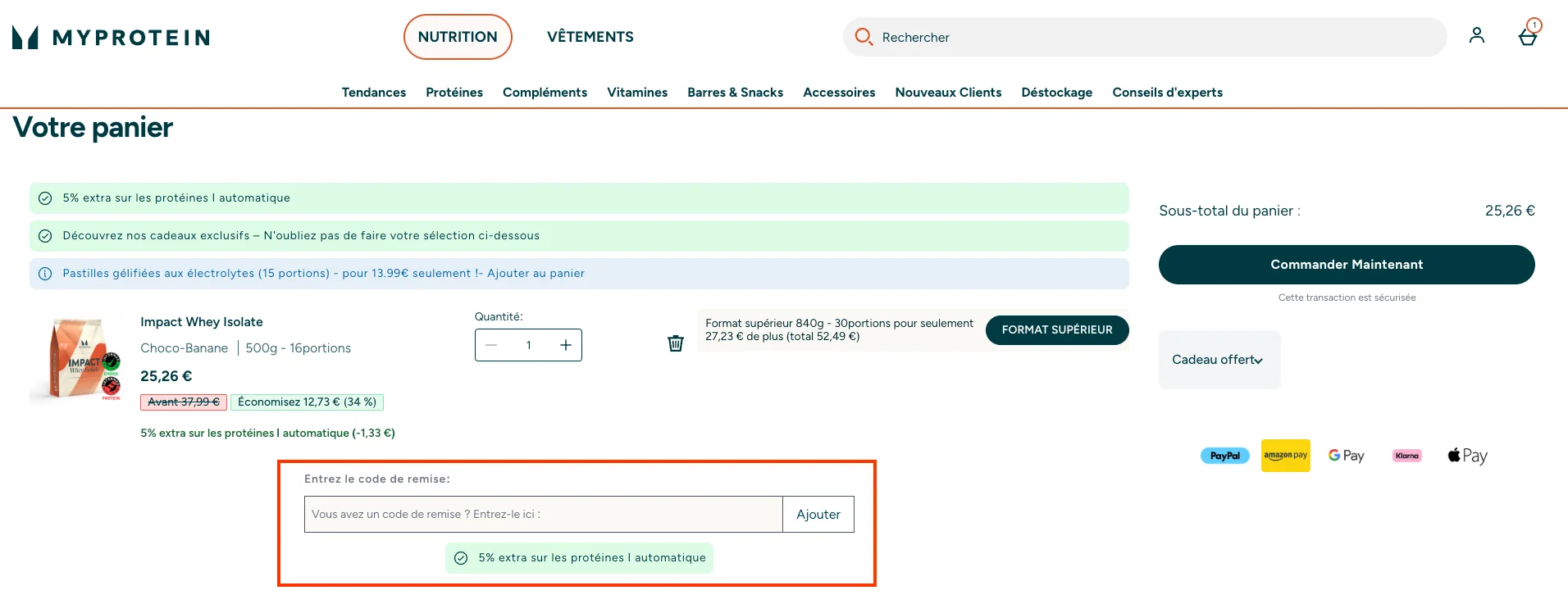 Comment utiliser - MyProtein