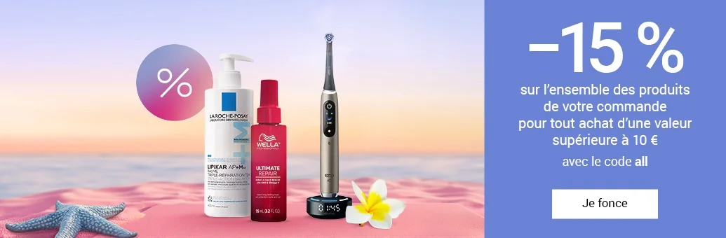 Preuve du coupon - Notino - Notino code promo: [[15% de réduction]] sur tout dès €10