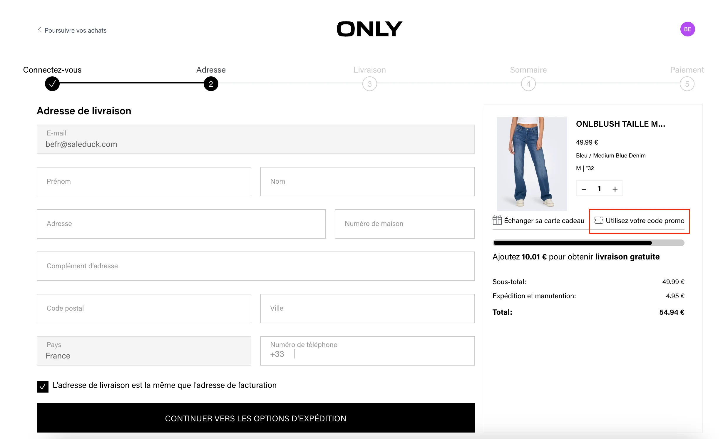 Comment utiliser - ONLY