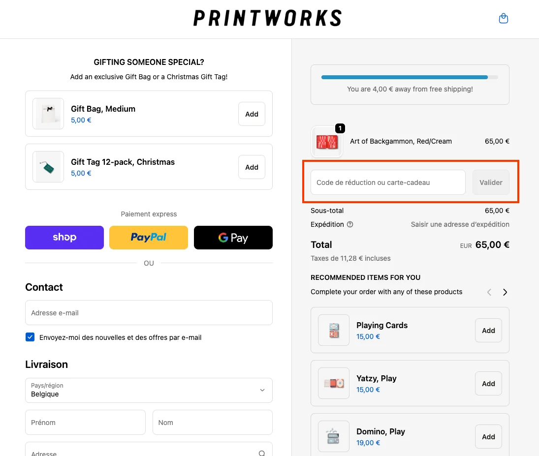 Comment utiliser - Printworks