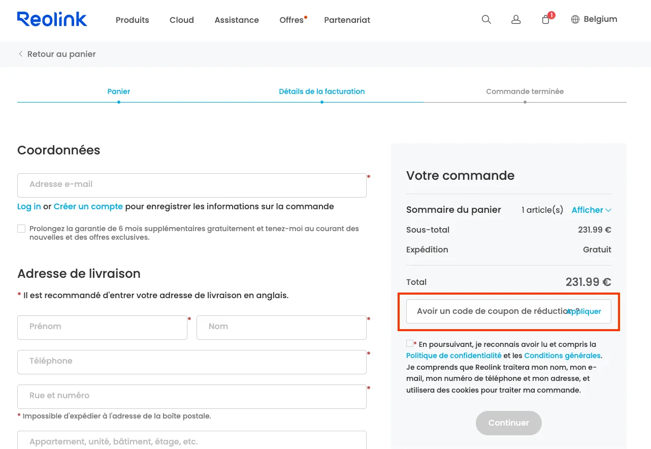 Comment utiliser - Reolink